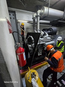 Mantenimiento Correctivo en Planta de Emergencia